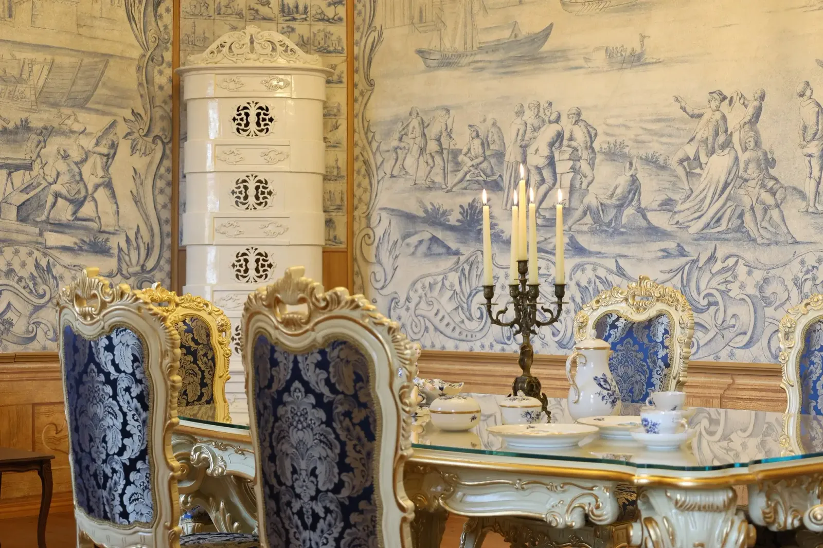 Chateau Peruc, a rococo castle twenty minutes from Prague airport