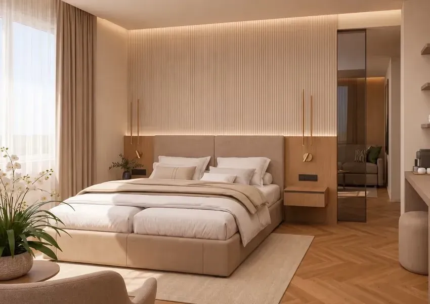 Guest room at The Benedict Boutique Hotel in Prague Old Town